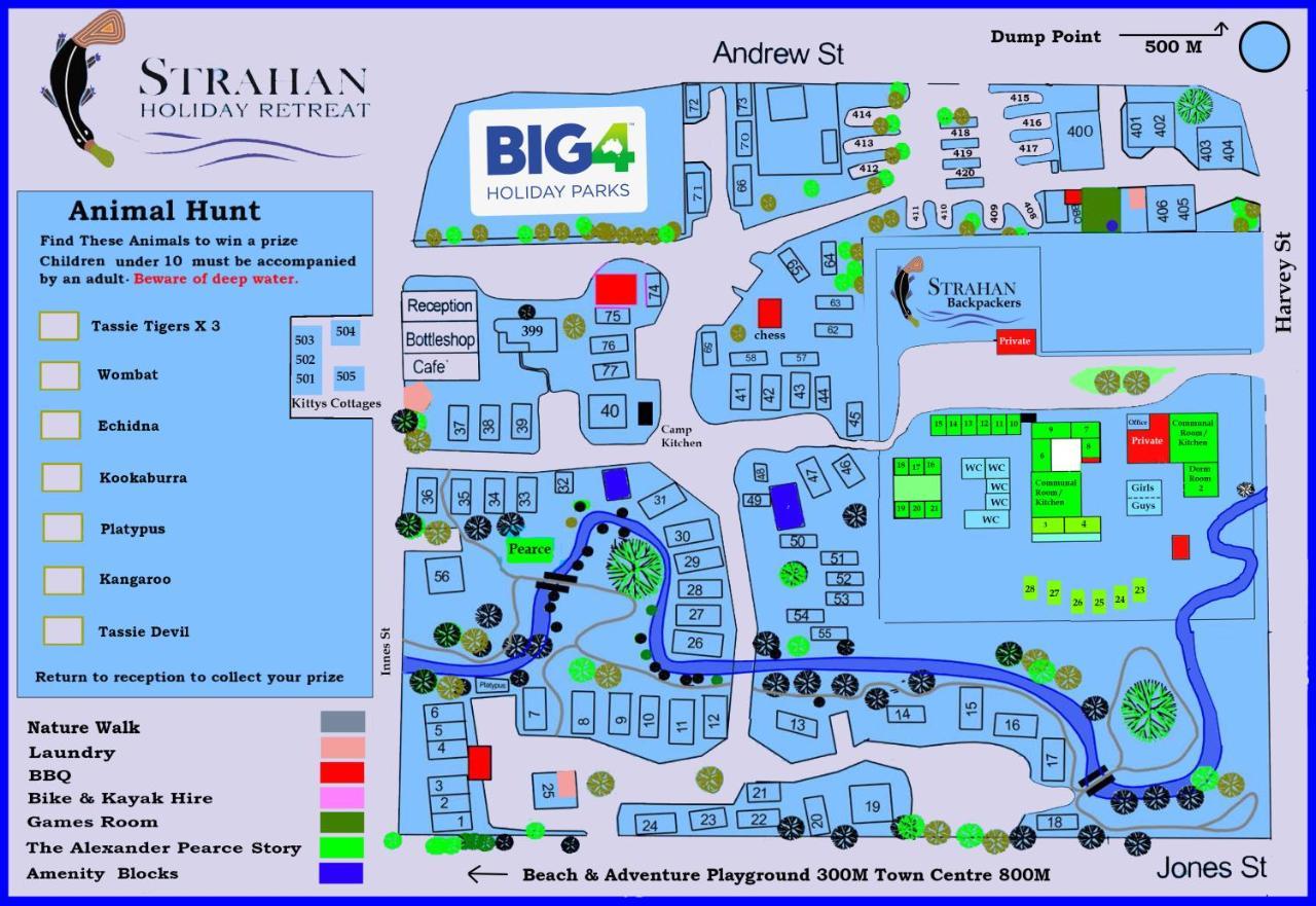 Big4 Strahan Holiday Retreat Екстериор снимка